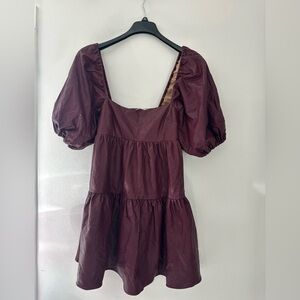 Amanda Uprichard Deep Red Dress